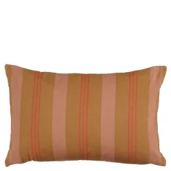Geen Kussen streep licht bruin - l55xb35xh10cm