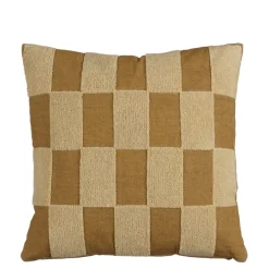Geen Kussen streep licht bruin - l45xb45xh10cm
