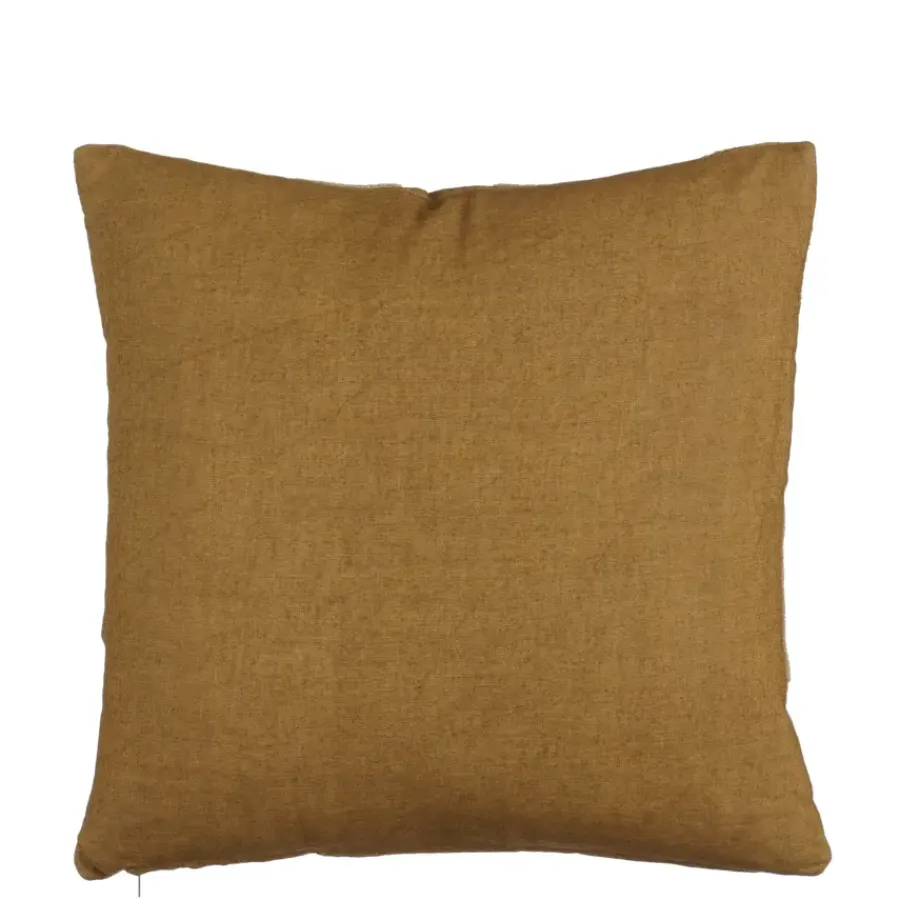 Geen Kussen streep licht bruin - l45xb45xh10cm