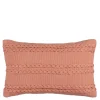 Geen Kussen streep licht bruin - l55xb35xh10cm