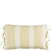 Geen Kussen streep oker - l55xb35xh10cm