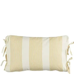 Geen Kussen streep oker - l55xb35xh10cm