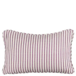 Geen Kussen streep paars - l55xb35xh10cm