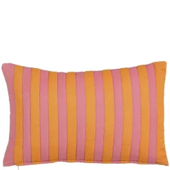Geen Kussen streep roze - l55xb35xh10cm