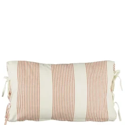 Geen Kussen streep terra - l55xb35xh10cm