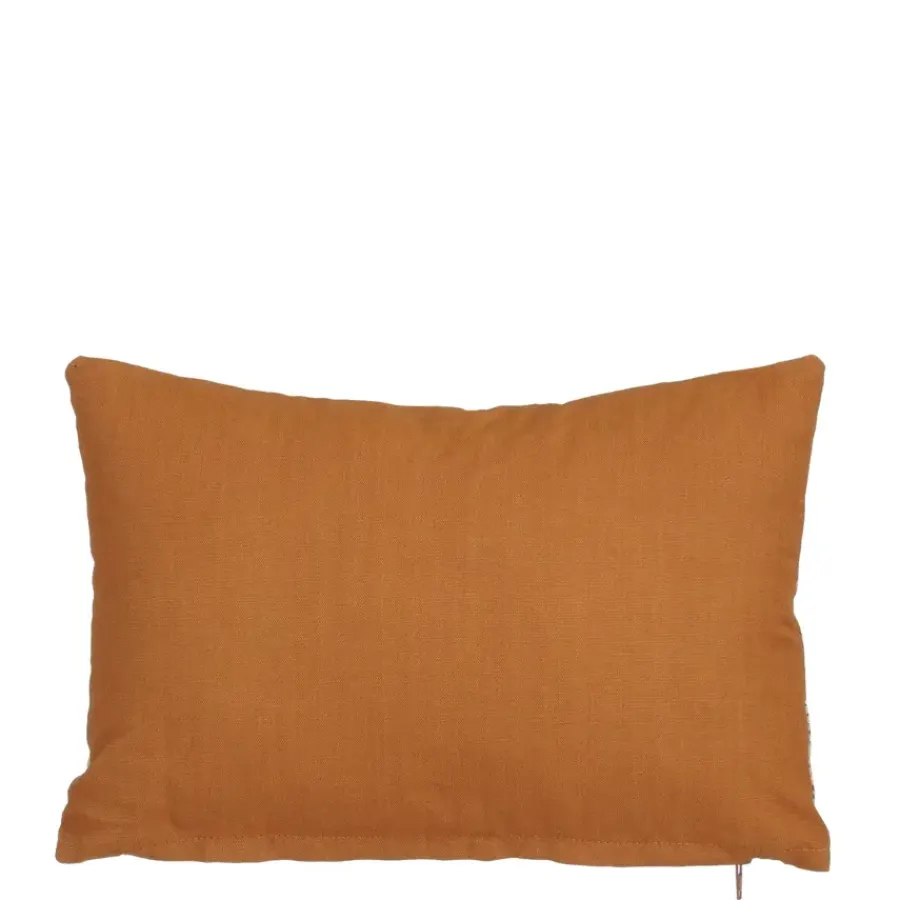 Geen Kussen tijger l.bruin - l35xb25xh10cm