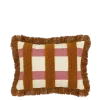 Geen Kussen vierkant bruin - l41xb31xh10cm