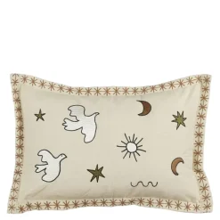 Geen Kussen vogel beige - l59xb39xh10cm