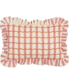 Geen Kussen wave roze - l55xb35xh10cm