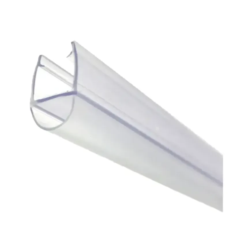 Lafiness douchestrip holle ronding voor deur of badwand 6-8 mm x 110 cm