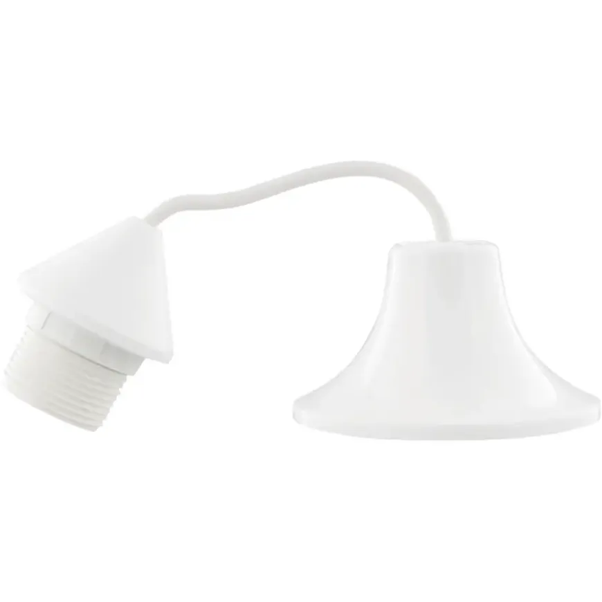 Lamppendel E27 wit