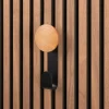 Lattenwand accessoire hanger licht eiken