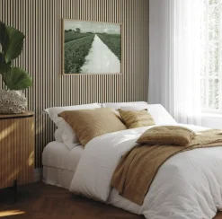 Lattenwand Brisbane licht eiken 260 x 52,6 cm dikte 18,5 mm (2 stuks)
