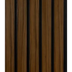 Cando Green Lattenwand MDF Decowall Essential walnoot 260x30cm, 2 stuks (1.56m2)