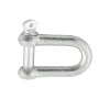 Ledent D-sluiting rvs (2 stuks)