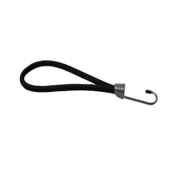 Ledent elastiek lus met haak 10 stuks 8 mm 20 cm