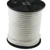 Ledent gevlochten touw wit nylon 4 mm 50 m