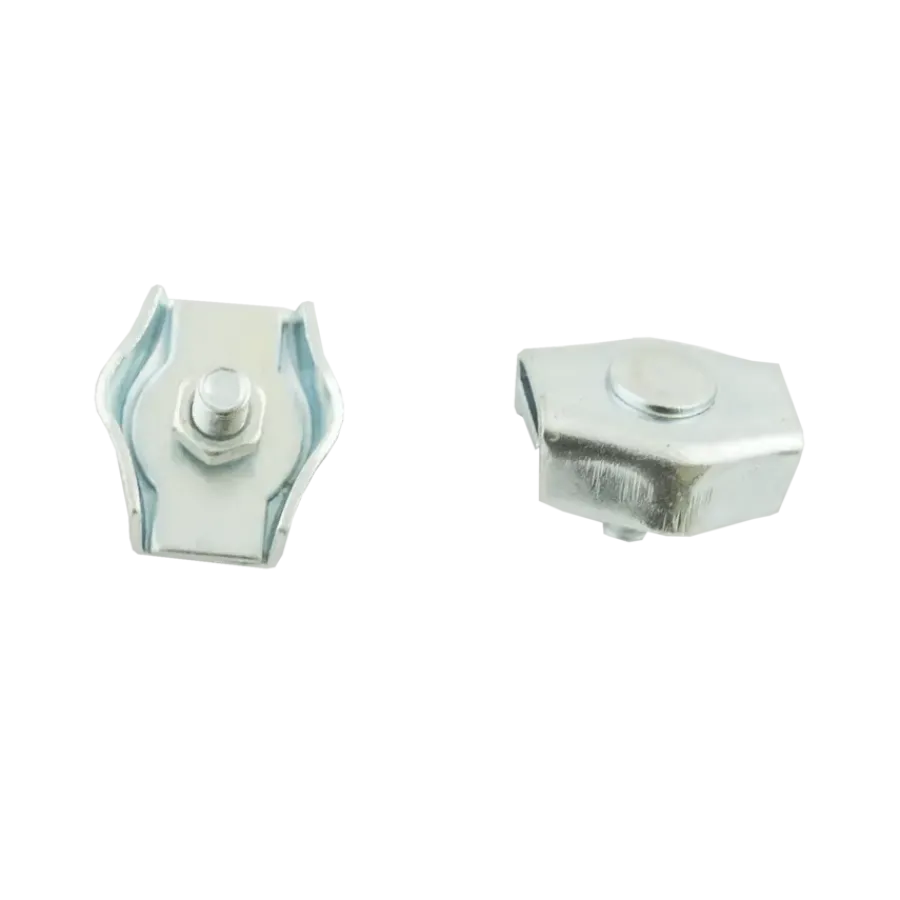 Ledent kabelklem simplex tot Ø 2 mm verzinkt (2 stuks)