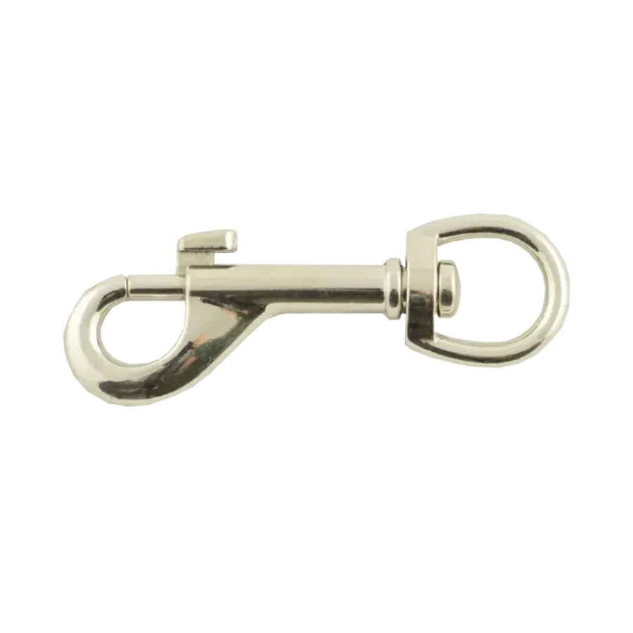 Ledent musketonhaak vernikkeld 80 mm