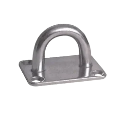Ledent oog op plaat 50 mm