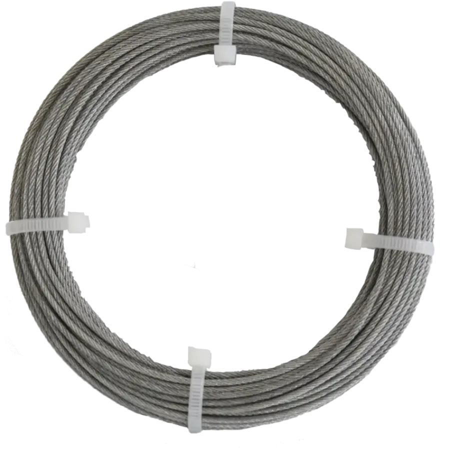 Ledent staaldraad grijs Ø4 mm / 10 m