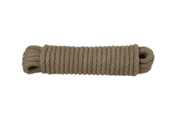 Ledent vlastouw bruin Ø10 mm / 10 m