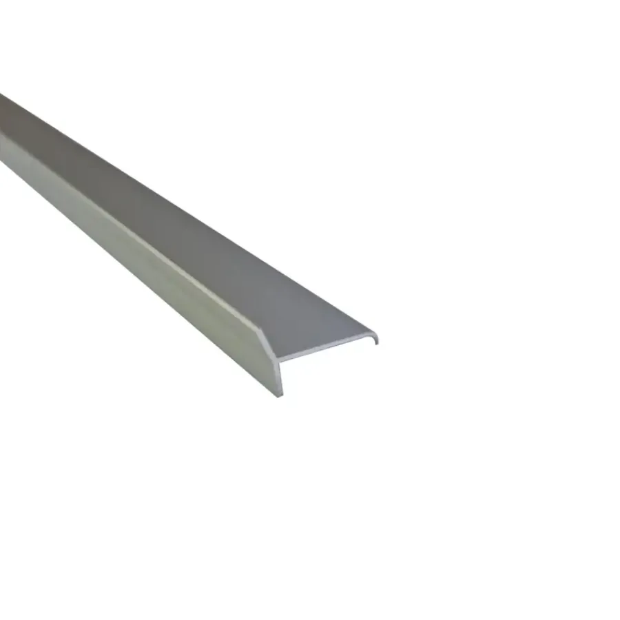 Geen Lekdorpel aluminium zilver 25x19x1x2000mm