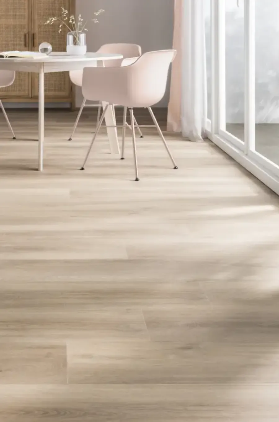 Le Noir & Blanc click PVC Madero naturel eiken houtlook incl. geïntegreerde ondervloer