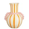 Geen Lito vaas oranje - l18xb14xh22cm