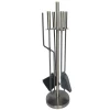Livin' flame Livn Accessoiresset Houtkachel Modern 5-delig RVS
