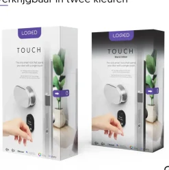LOQED Touch Edition Slim deurslot - zwart