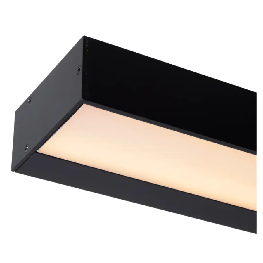 Lucide ALEXA wandlamp badkamer LED 3000K IP44 Zwart