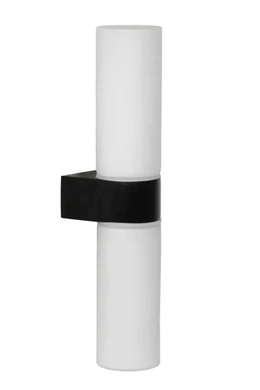 Lucide badkamer wandlamp 2-lichts Jesse IP44 zwart