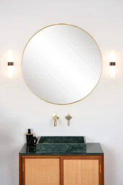 Lucide badkamer wandlamp 2-lichts Jesse IP44 zwart