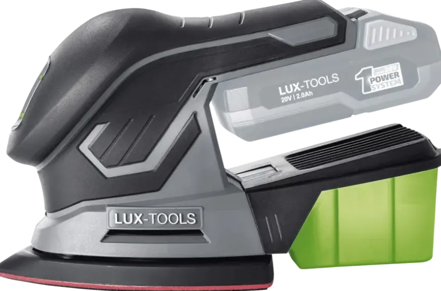 LUX 20V accu handpalmschuurmachine (zonder accu)