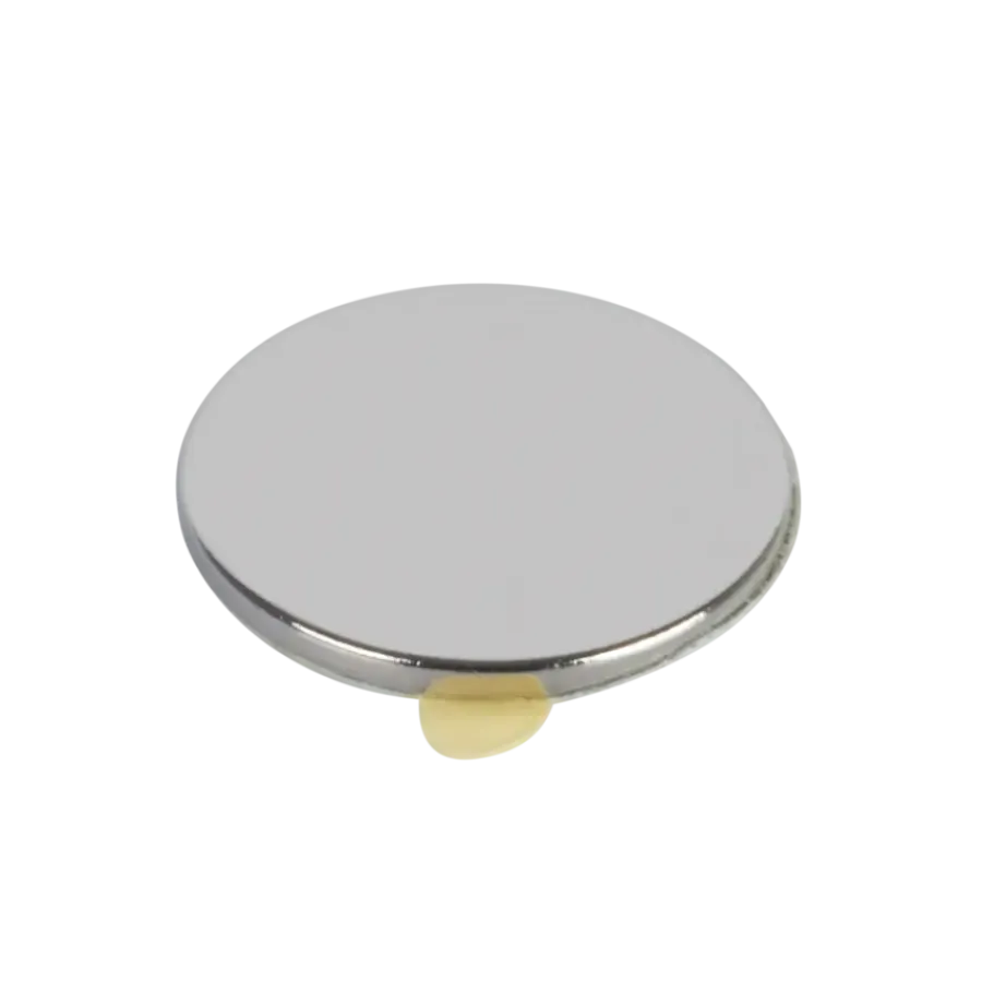 Fix-o-moll Magneetschijf Neodymium Klevend Zilver 19mm 4 stuks