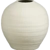 Geen Maite vaas off white - h38xd37cm