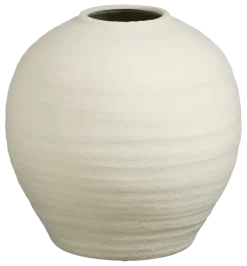 Geen Maite vaas off white - h38xd37cm