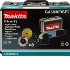 Makita haakse slijper / slijptol GA5030RSP2 125mm