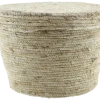 Geen Mand mais husk inclusief deksel naturel D37H27CM
