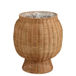 Geen Mand rond bruin - h37xd33cm