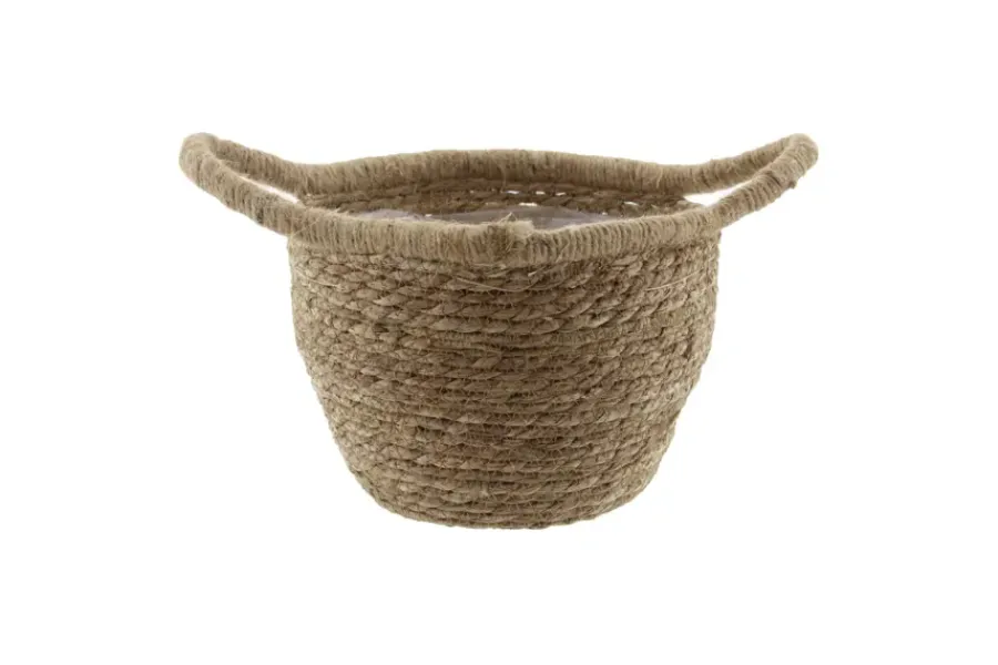 Geen Mand zeegras naturel 25x16H20 cm