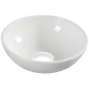 Marho Drova waskom rond 28 x 10 cm keramiek glans wit
