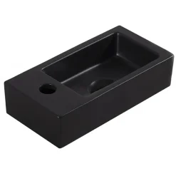 Marho fonteinset compleet links Ondine S mini mat zwart