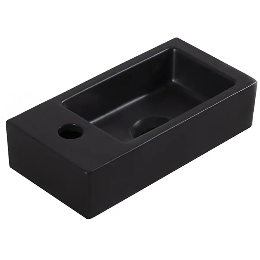 Marho fonteinset compleet links Ondine S mini mat zwart