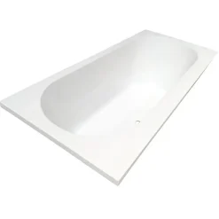 Marho Harboro inbouw duo lig bad 170 x 70 x 43 cm glans wit