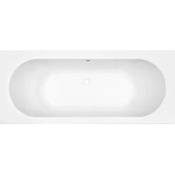 Marho Harboro inbouw duo ligbad glanzend wit 170 x 70 x 43 cm