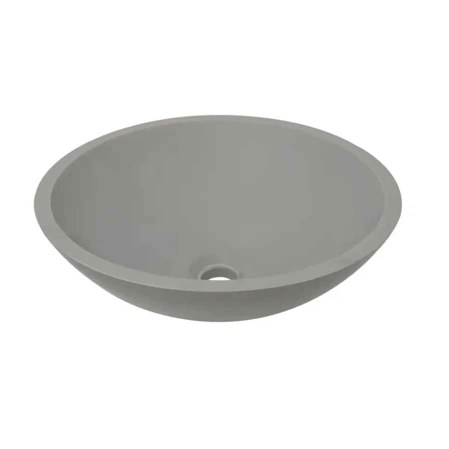 Marho Isla waskom rond 43 x 13 cm solid surface betonlook