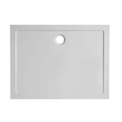 Marho Luxe douchebak rechthoek glanzend wit 120 x 90 x 4 cm