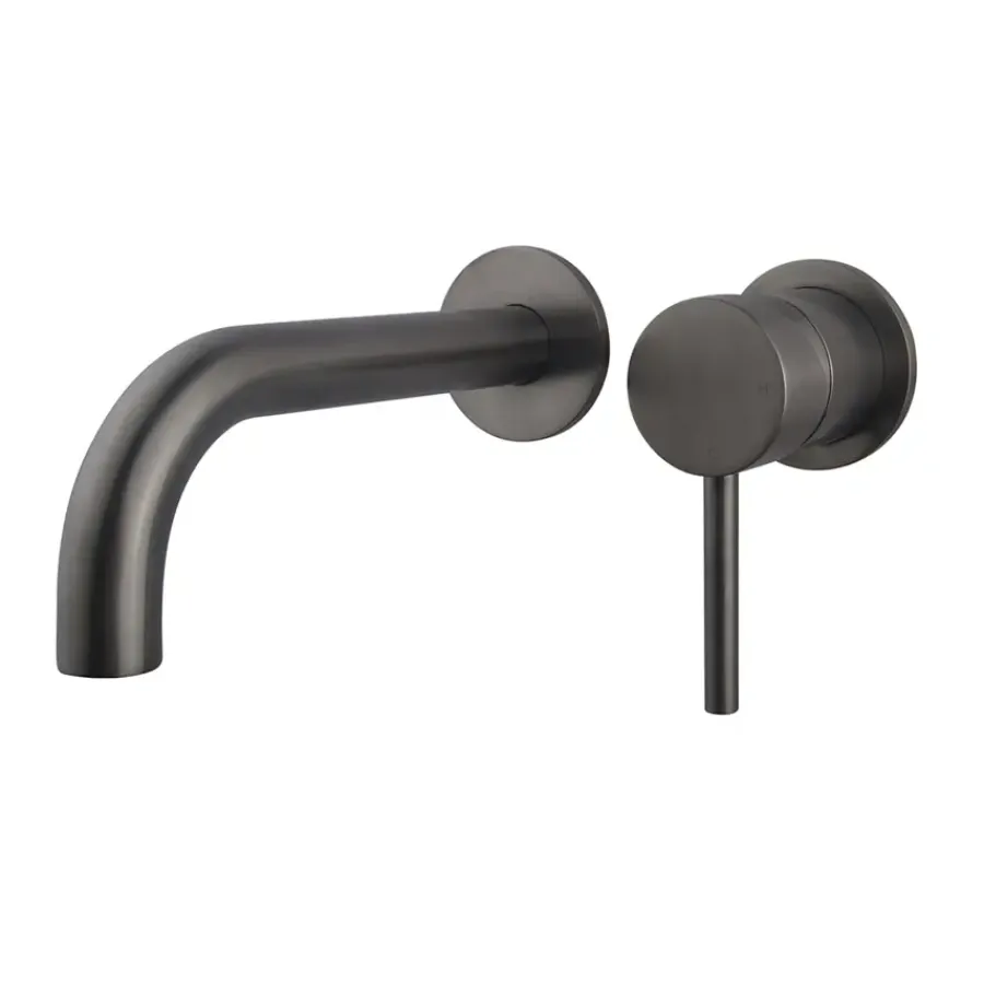 Marho Valdra inbouw wastafelkraan gun metal eengreeps